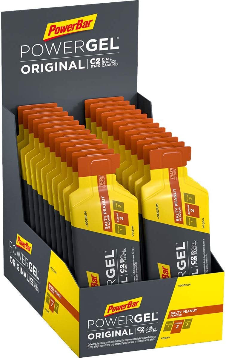 PowerBar Powergel Original, Salty Peanut - 24 x 41g