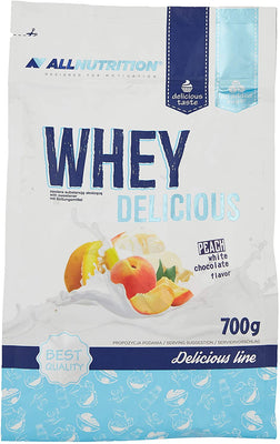 Allnutrition Whey Delicious, White Chocolate with Peach - 700g