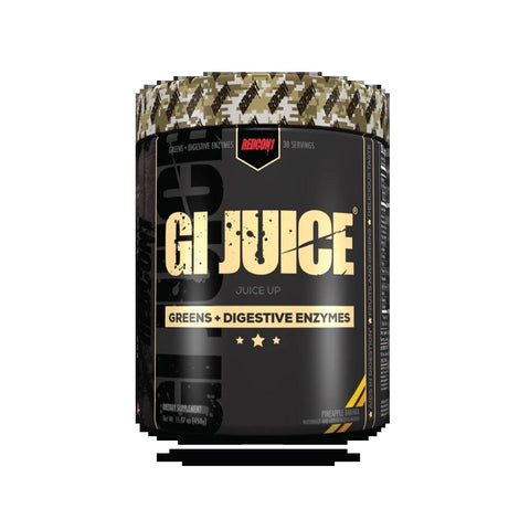 Redcon1 GI Juice - Greens + Digestive Enzymes, Pineapple Banana - 450g