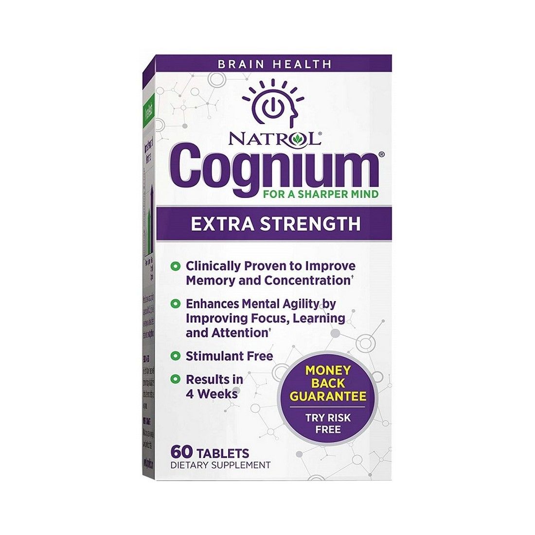 Natrol Cognium For Sharped Mind, 200mg - 60 tabs