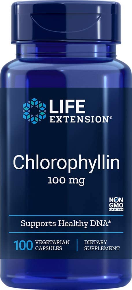Life Extension Chlorophyllin, 100mg - 100 vcaps