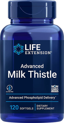 Life Extension Advanced Milk Thistle - 120 softgels