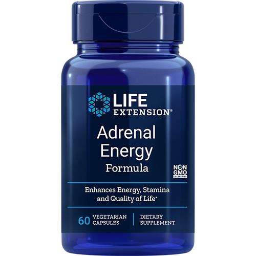 Life Extension Adrenal Energy Formula - 60 vcaps