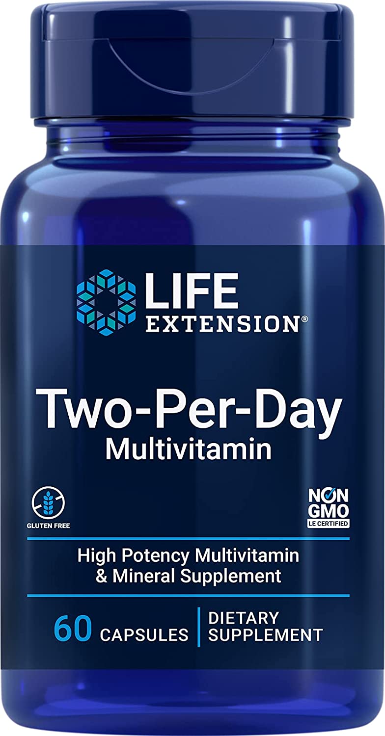 Life Extension Two-Per-Day, Capsules - 60 caps