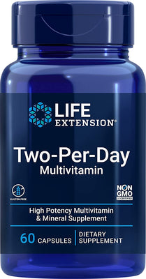 Life Extension Two-Per-Day, Capsules - 60 caps