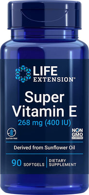 Life Extension Super Vitamin E, 400 IU - 90 softgels