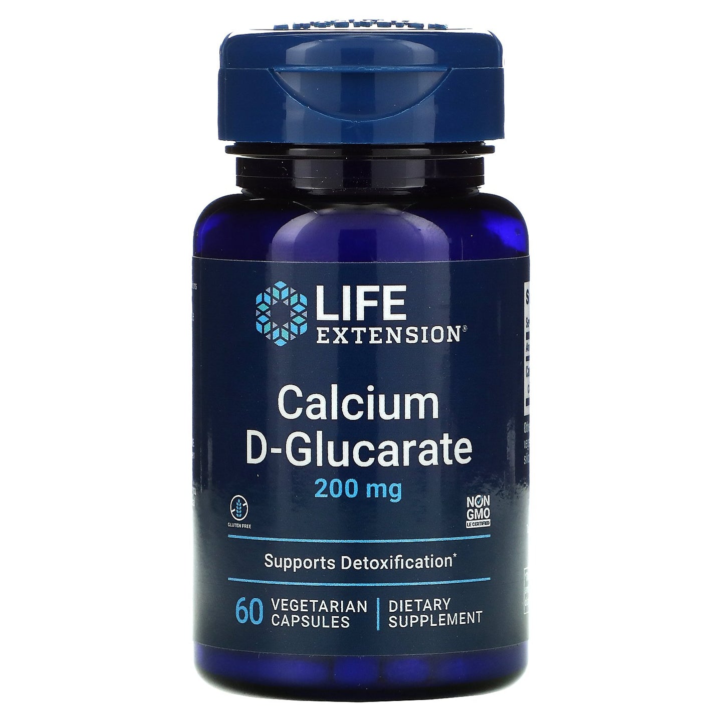 Life Extension Calcium D-Glucarate, 200mg - 60 vcaps