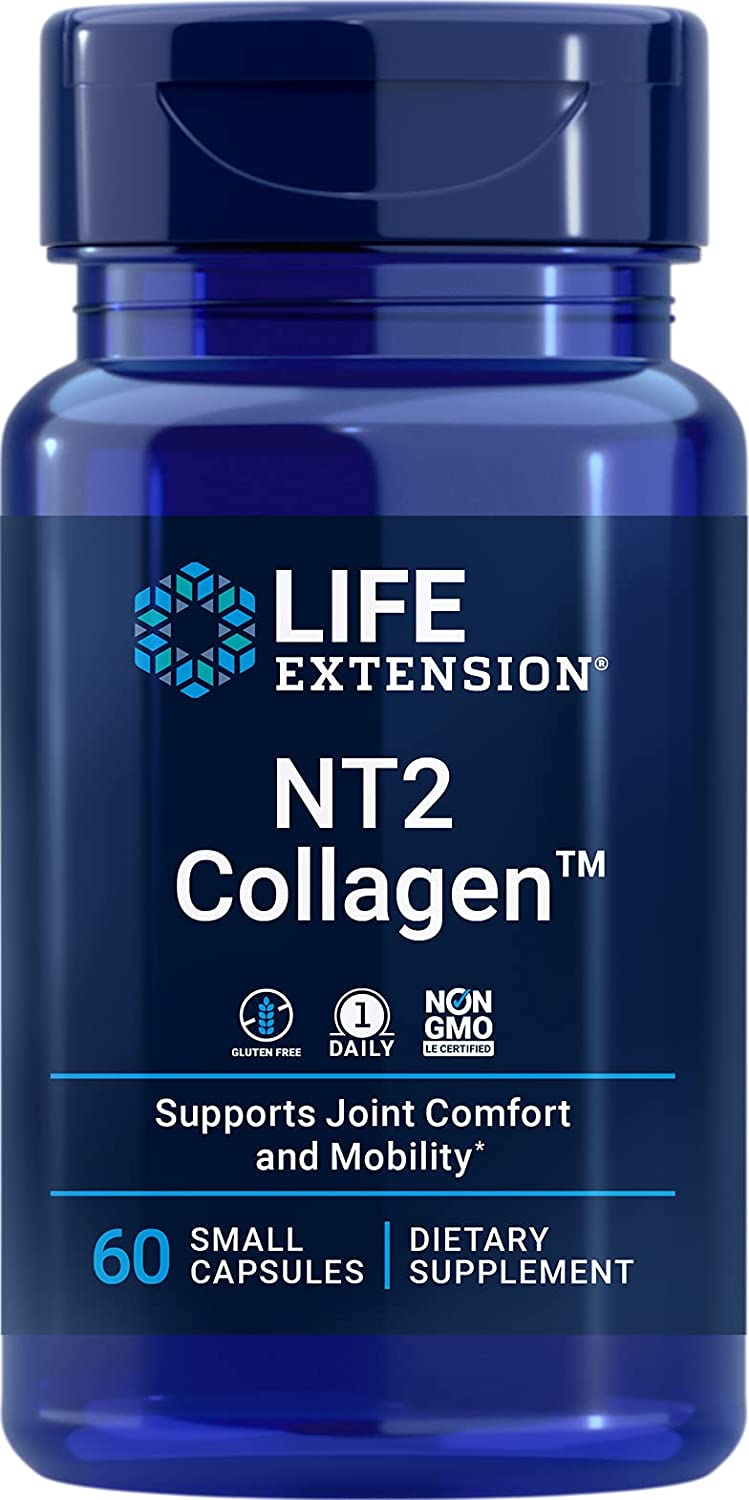 Life Extension NT2 Collagen, 40mg - 60 small caps