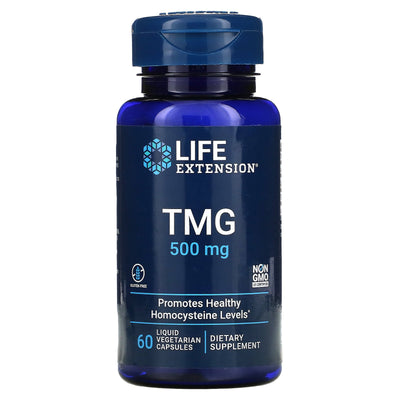 Life Extension TMG, 500mg - 60 liquid vcaps