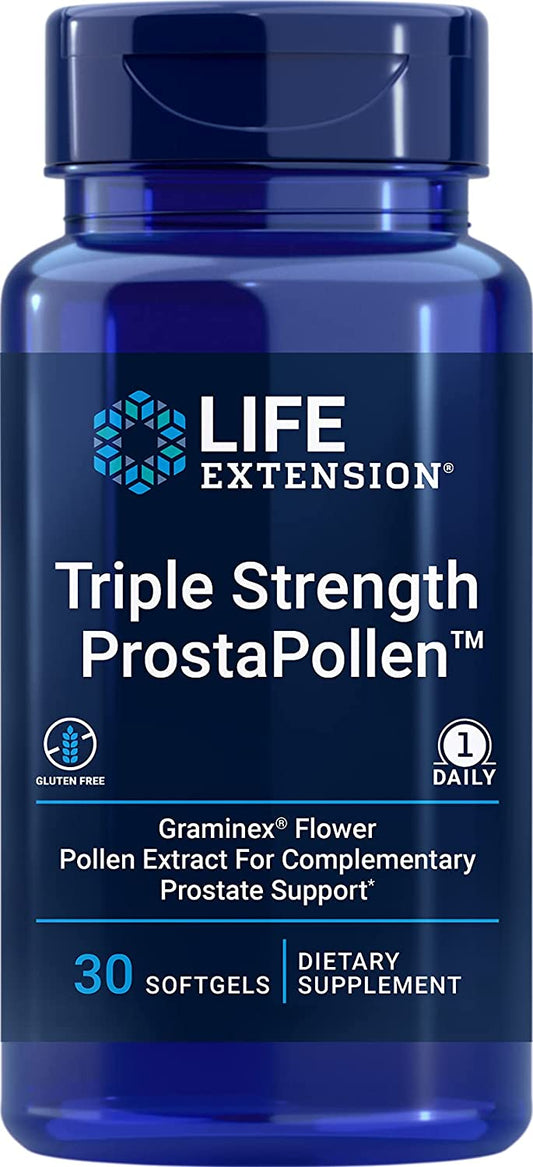 Life Extension ProstaPollen Triple Strength - 30 softgels