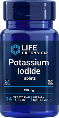 Life Extension Potassium Iodide Tablets, 130mg - 14 tabs