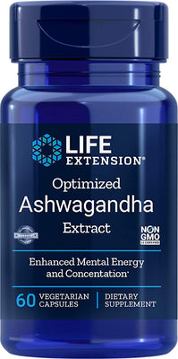 Life Extension Optimized Ashwagandha Extract - 60 vcaps