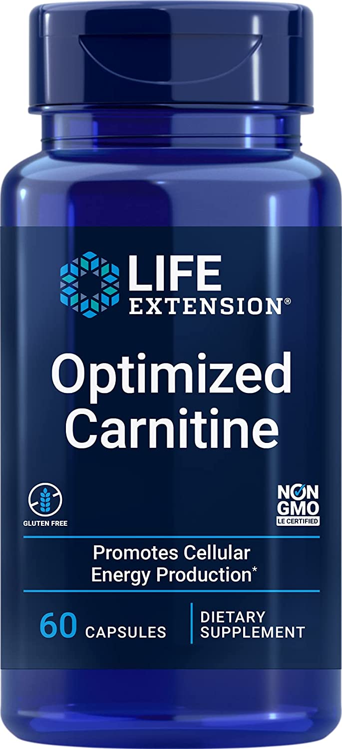Life Extension Optimized Carnitine - 60 vcaps