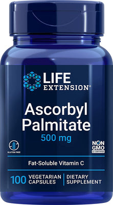 Life Extension Ascorbyl Palmitate, 500mg - 100 vcaps