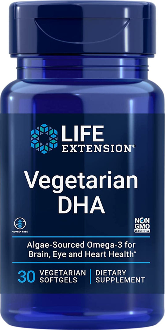 Life Extension Vegetarian DHA - 30 vegetarian softgels