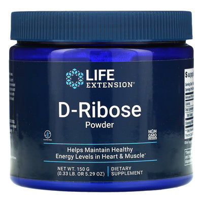 Life Extension D-Ribose Powder - 150g