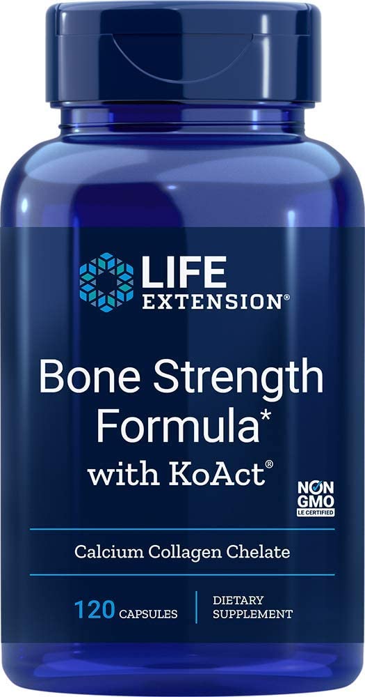 Life Extension Bone Strength Formula with KoAct - 120 caps