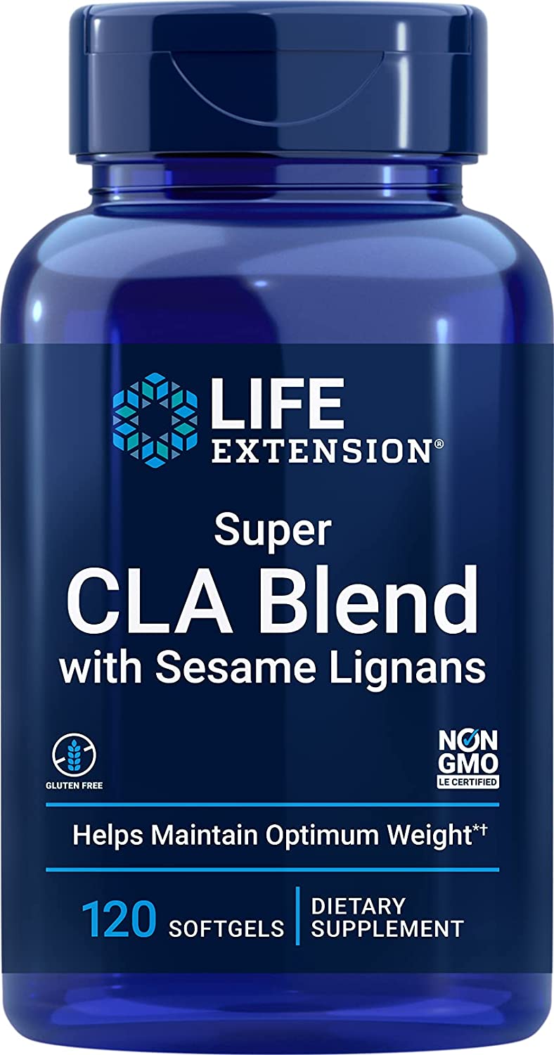 Life Extension Super CLA Blend with Sesame Lignans - 120 softgels