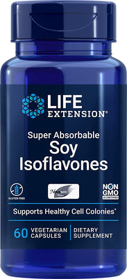 Life Extension Soy Isoflavones, Super Absorbable - 60 vcaps