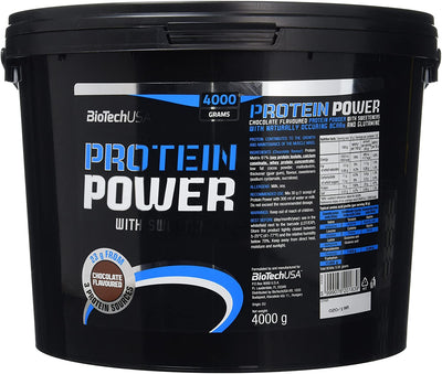 BioTechUSA Protein Power, Chocolate - 4000g