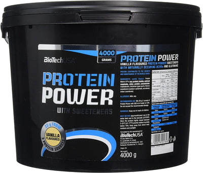 BioTechUSA Protein Power, Vanilla - 4000g