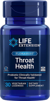 Life Extension Florassist Throat HealtH - 30 lozenges