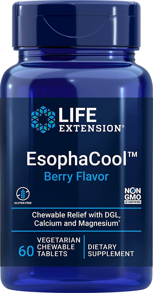 Life Extension EsophaCool - 60 chewable tabs
