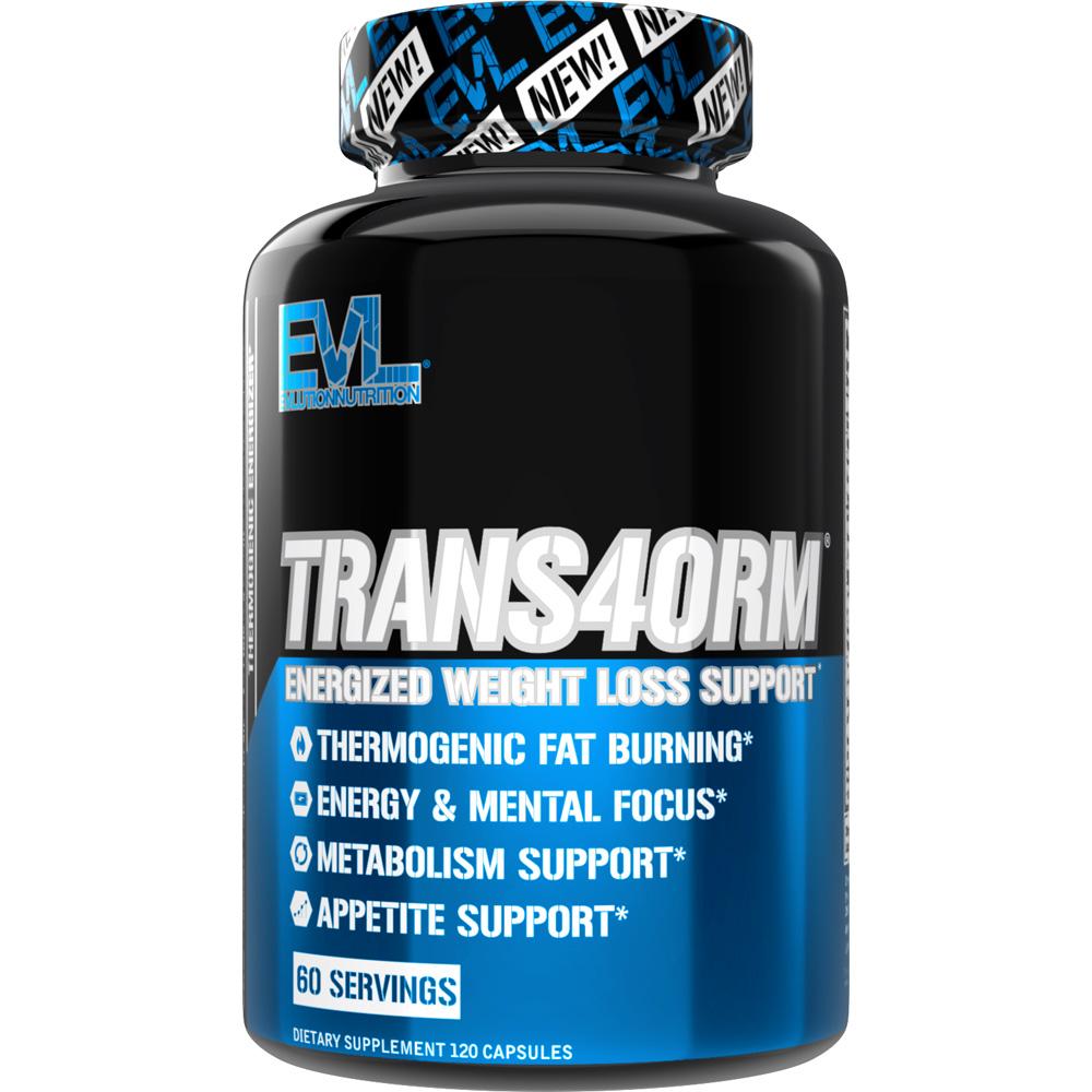 EVLution Nutrition Trans4orm Caps - 120 caps