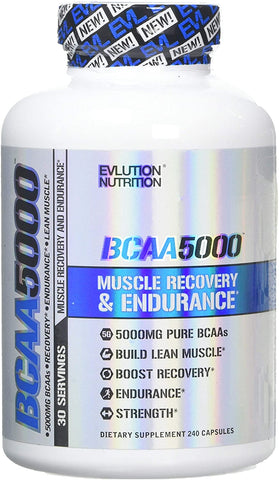 EVLution Nutrition BCAA 5000 - 240 caps