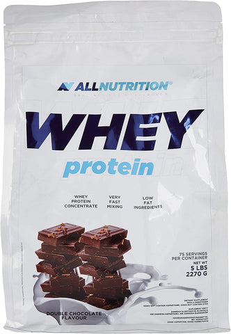 Allnutrition Whey Protein, Double Chocolate - 2270g