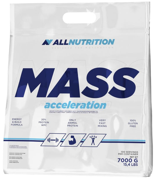 Allnutrition Mass Acceleration, Strawberry - 7000g