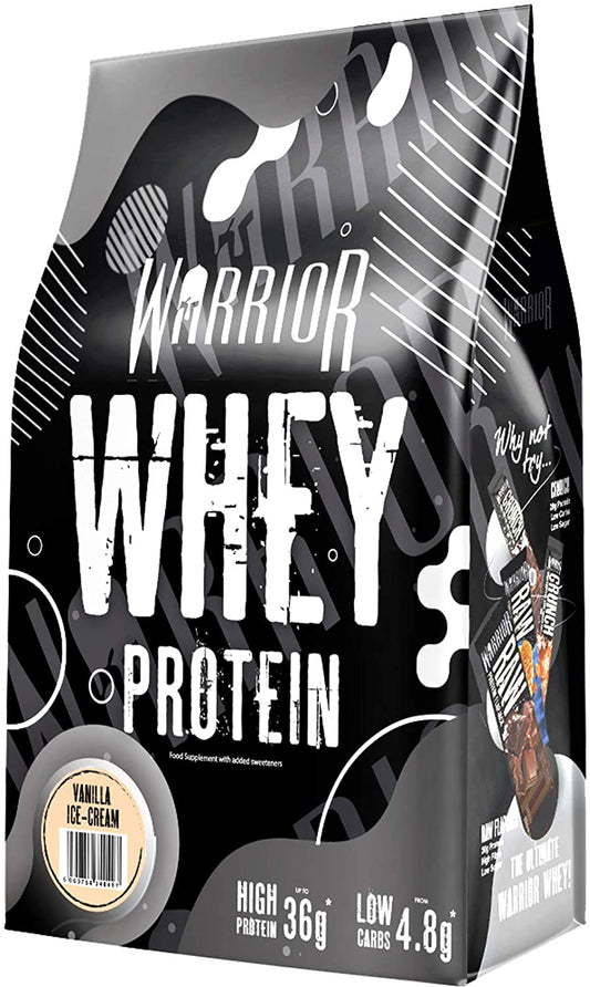 Warrior Whey, Vanilla Ice Cream - 1000g