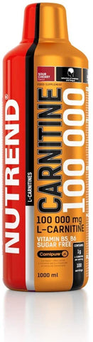 Nutrend Carnitine 100 000, Sour Cherry - 1000 ml.