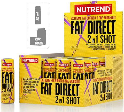 Nutrend Fat Direct 2in1 Shot - 20 x 60 ml.