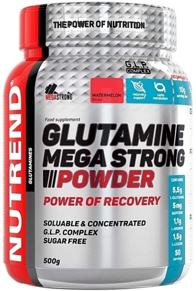 Nutrend Glutamine Mega Strong, Watermelon - 500g
