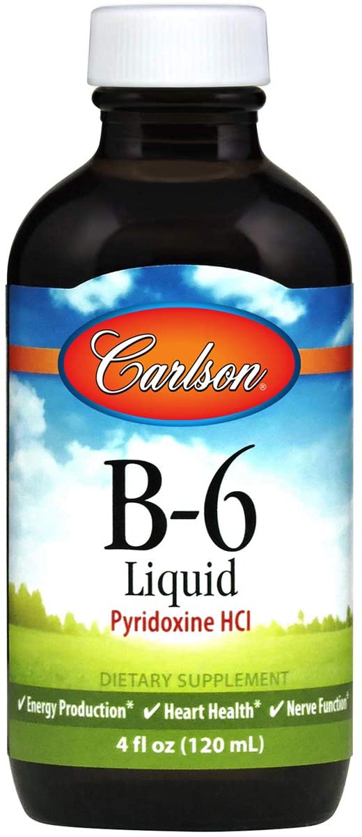 Carlson Labs Vitamin B-6 - Pyridoxine HCL - 120 ml.