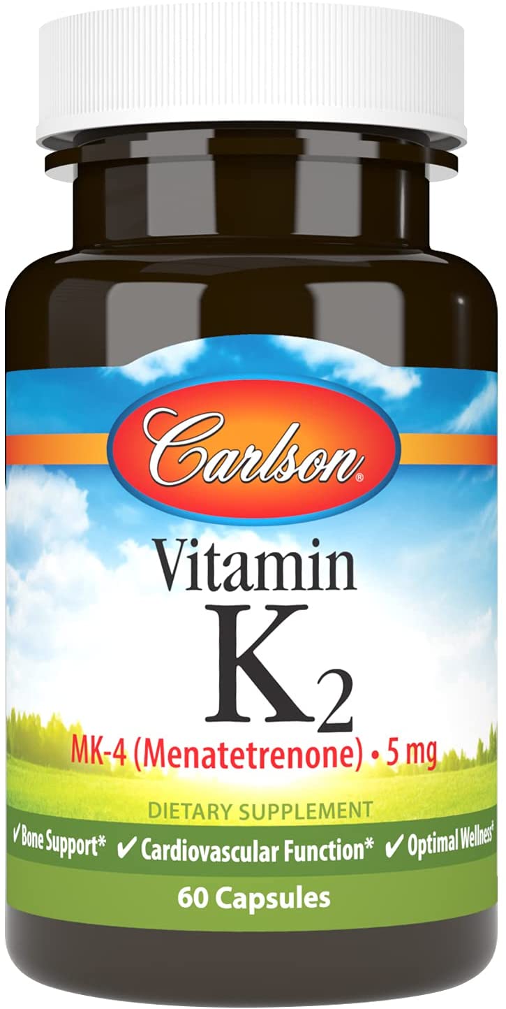 Carlson Labs Vitamin K2 MK-4, 5mg - 60 caps