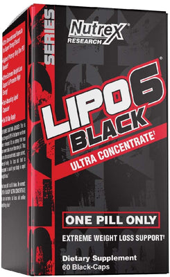 Nutrex Lipo-6 Black Intense Ultra Concentrate (U.S. Version) - 60 caps