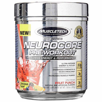 MuscleTech NeuroCore, Fruit Punch - 222g