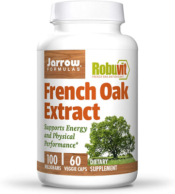 Jarrow Formulas French Oak Extract, 100mg - 60 vcaps