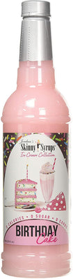 Jordan's Skinny Syrups Sugar Free Syrup, Birthday Cake - 750 ml.