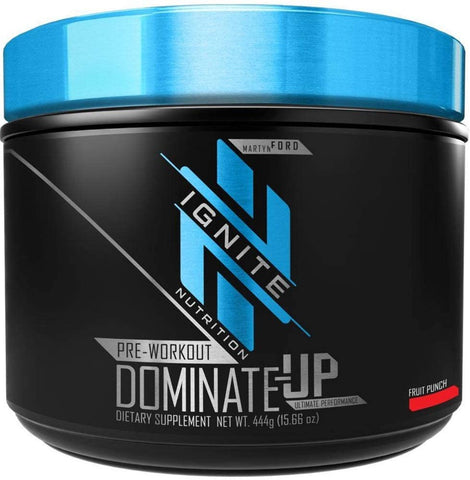 Ignite Nutrition Dominate-Up, Fruit Punch - 444g