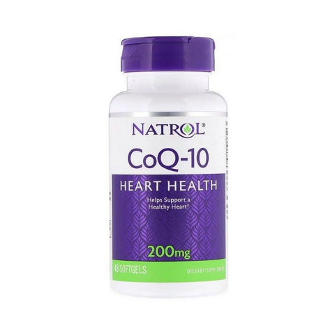 Natrol CoQ-10, 200mg - 45 softgels