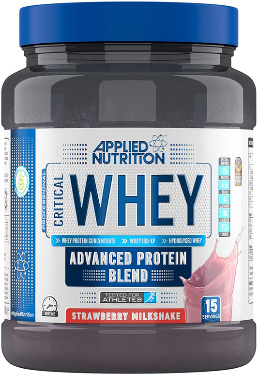 Applied Nutrition Critical Whey, Strawberry - 450g