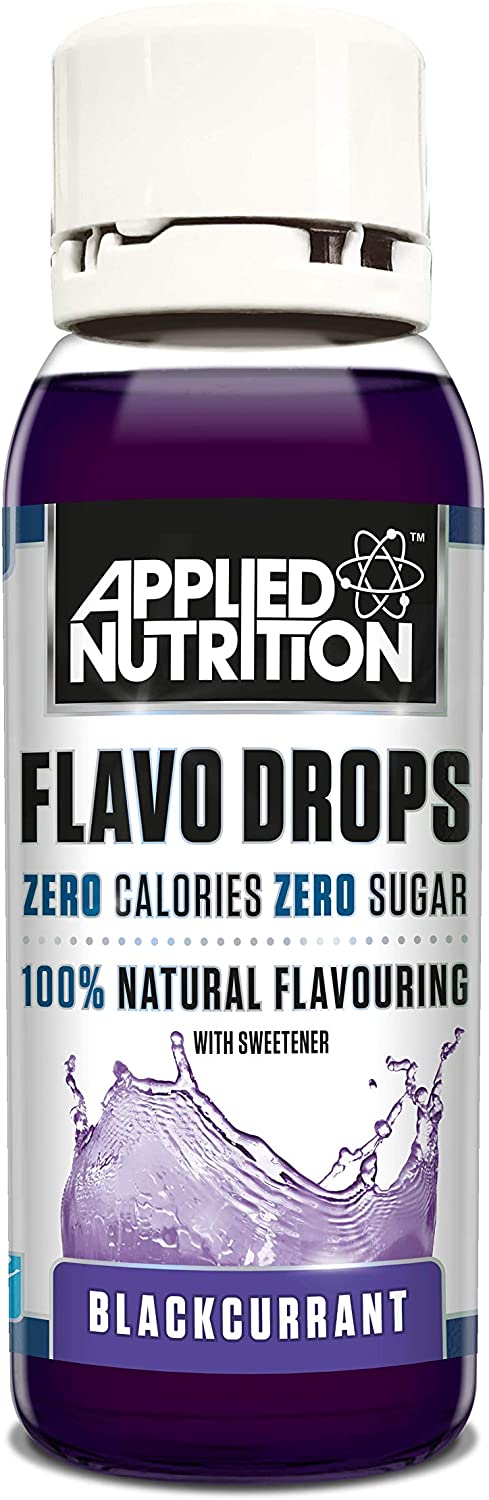 Applied Nutrition Flavo Drops, Blackcurrant - 38 ml.