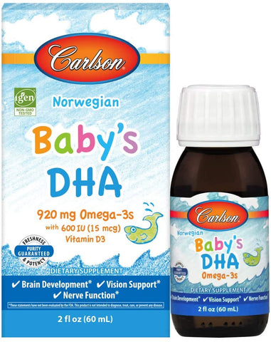 Carlson Labs Norwegian Baby's DHA Liquid - 60ml.
