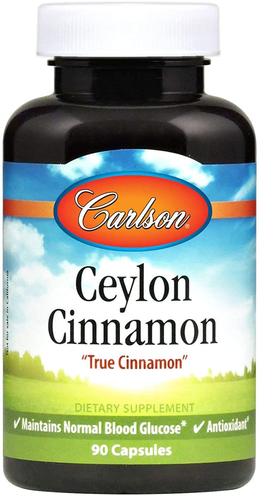 Carlson Labs Ceylon Cinnamon - 90 caps