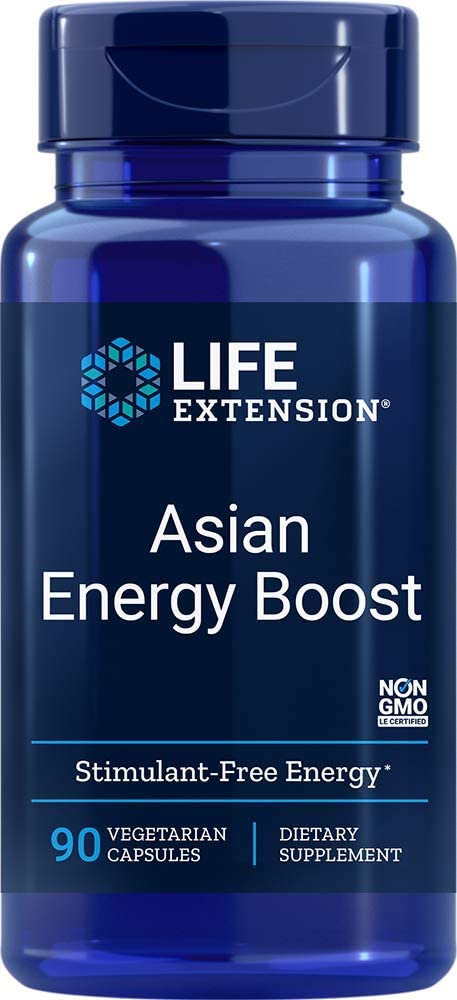 Life Extension Asian Energy Boost - 90 vcaps