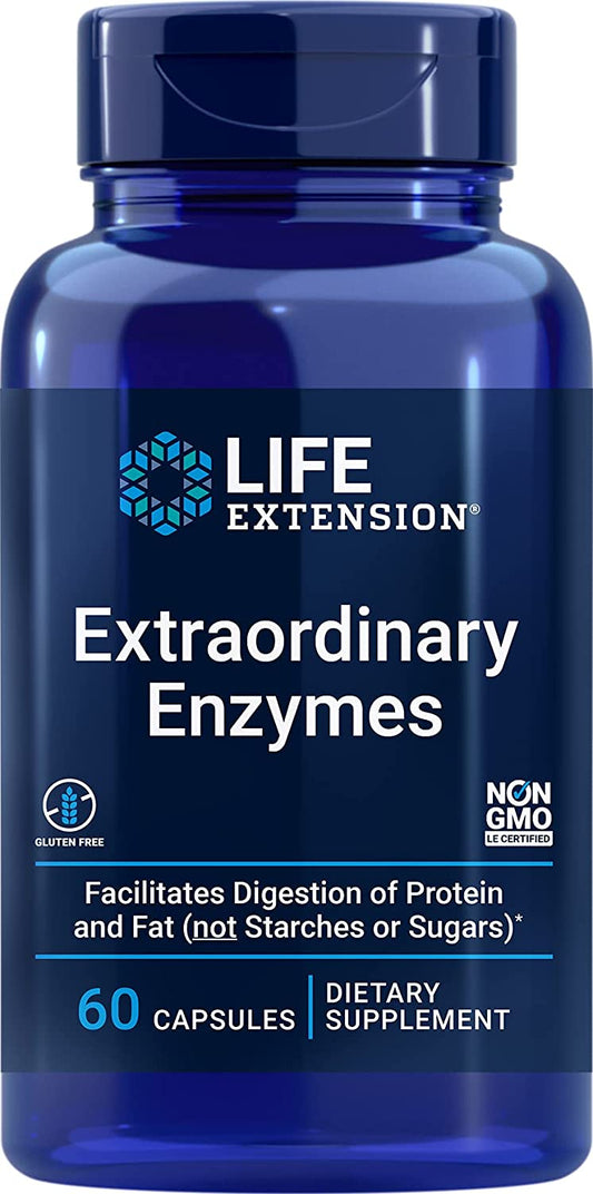 Life Extension Extraordinary Enzymes - 60 caps