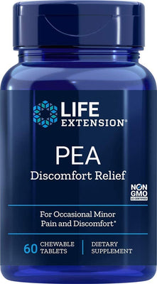 Life Extension PEA Discomfort Relief - 60 chewable tablets